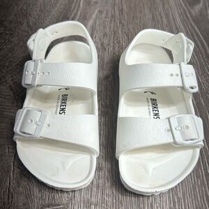 Birkenstock Kids Milano Eva White Sandals